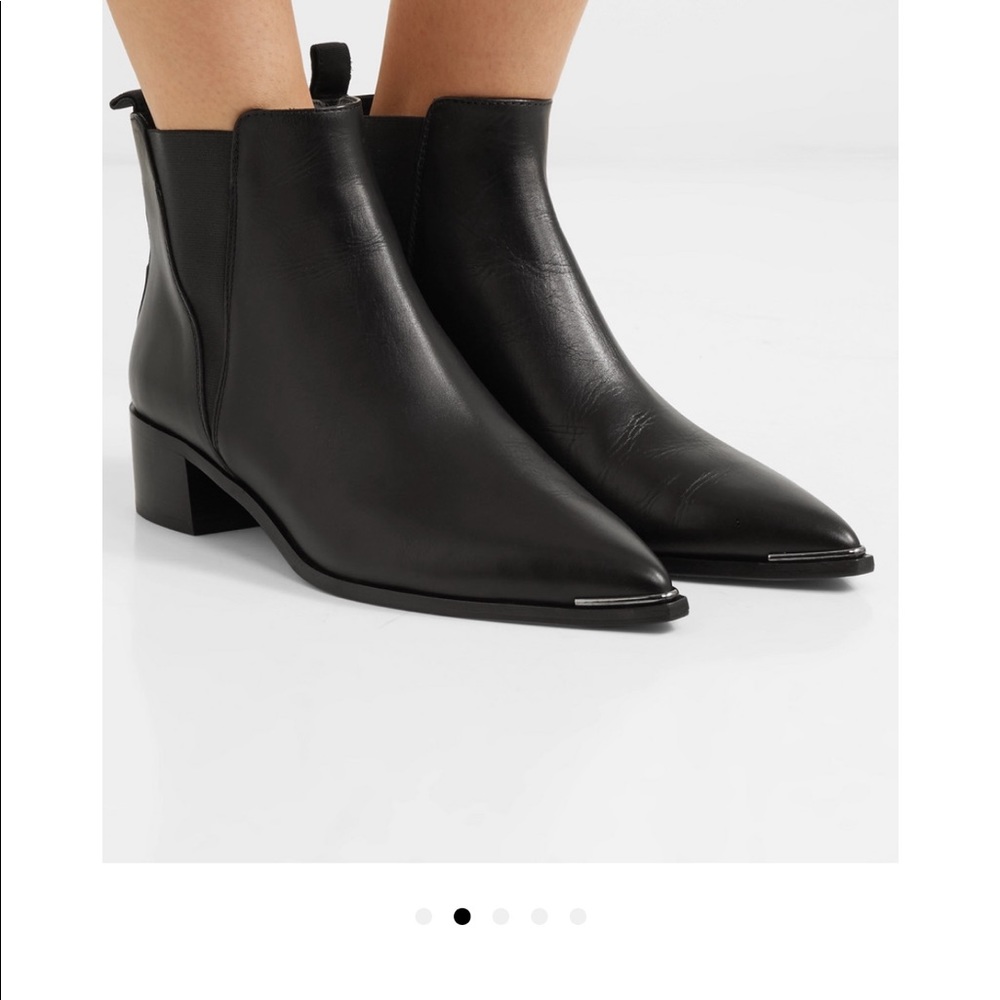 Acne Studios Leather Anckle Boots